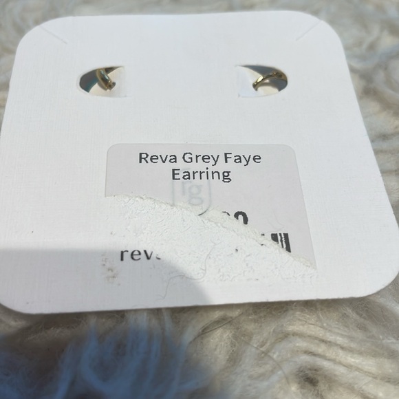 NEW! Reva Grey- Faye Earrings! Turquoise stone. Gold. Perfect Christmas gift! - Picture 4 of 4